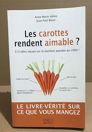 CAROTTES RENDENT AIMABLE