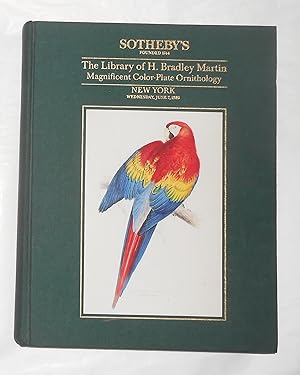 Immagine del venditore per The Library of H Bradley Martin - Magnificent Color Plate Ornithology (Sotheby's, New York - 7 June 1989 - Auction Catalogue) venduto da David Bunnett Books