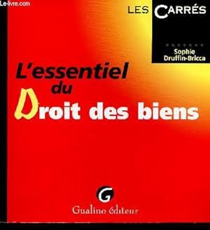 Immagine del venditore per L'essentiel du droit des biens (Collection "Les Carrs") venduto da Le-Livre