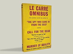 Bild des Verkufers fr Le Carre Omnibus - Comprising Call for the Dead and A Murder of Quality - DOUBLE SIGNED BY THE AUTHOR zum Verkauf von West Hull Rare Books - P.B.F.A.