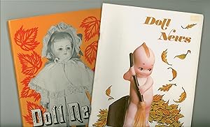 Doll News, 2 Magazine Issues: Fall 1976 & Fall 1982, OP Vintage Back Issues Doll Collecting, Kewp...