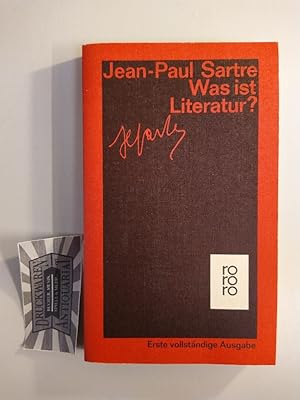 Bild des Verkufers fr Sartre, Jean-Paul: Gesammelte Werke in Einzelausgaben, Teil: Schriften zur Literatur Band 3. zum Verkauf von Druckwaren Antiquariat