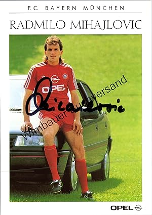 Raimond Aumann Autogrammkarte Bayern München 1989-90 Original Signiert 