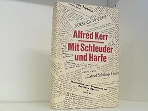 Seller image for Mit Schleuder und Harfe - Theaterkritiken aus drei Jahrzehnten for sale by Book Broker