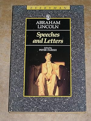 Image du vendeur pour Abraham Lincoln Speeches & Letters (Everyman's Library) mis en vente par Neo Books