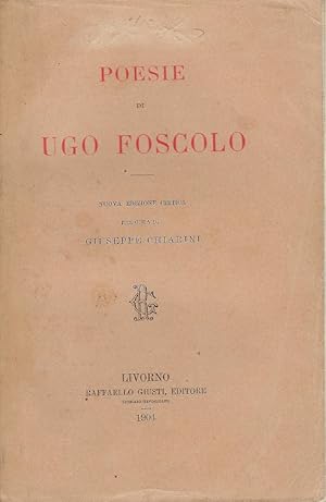 Poesie di Ugo Foscolo