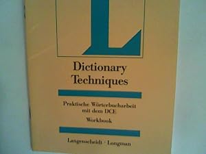 Imagen del vendedor de Longman Dictionary of Contemporary English (DCE). Dictionary Techniques. Workbook. Praktische Wrterbucharbeit mit dem DCE a la venta por ANTIQUARIAT FRDEBUCH Inh.Michael Simon