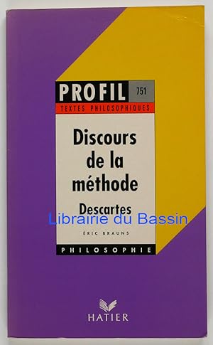 Imagen del vendedor de Discours de la mthode Descartes a la venta por Librairie du Bassin