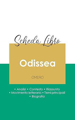 Bild des Verkufers fr Scheda libro Odissea di Omero (analisi letteraria di riferimento e riassunto completo) zum Verkauf von moluna