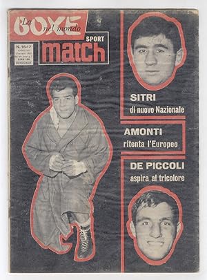 BOXE (LA) nel mondo. Sport match. Anno VII. 1961. N. 16-17. 5 settembre 1961.