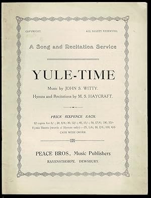 Seller image for Yule-Time: A Song and Recitation Service for sale by Lazy Letters Books