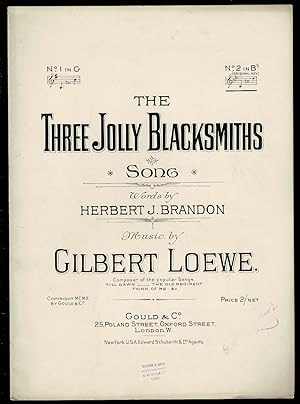 Seller image for The Three Jolly Blacksmiths Song for sale by Lazy Letters Books