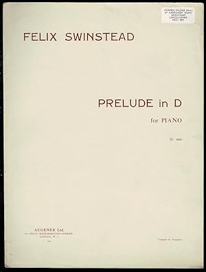 Imagen del vendedor de Prelude in D for Piano a la venta por Lazy Letters Books