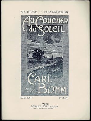 Imagen del vendedor de Au Coucher du Soleil a la venta por Lazy Letters Books