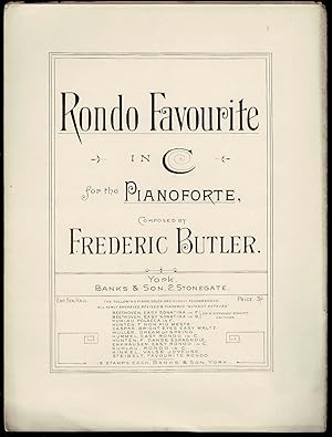 Seller image for Rondo Favourite in C for sale by Lazy Letters Books