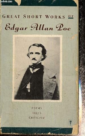 Bild des Verkufers fr Great Short Works of Edgar Allan Poe zum Verkauf von Le-Livre