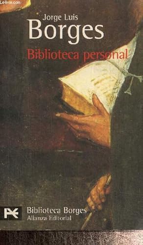 Seller image for Biblioteca personal (Collection "Biblioteca Borges") for sale by Le-Livre