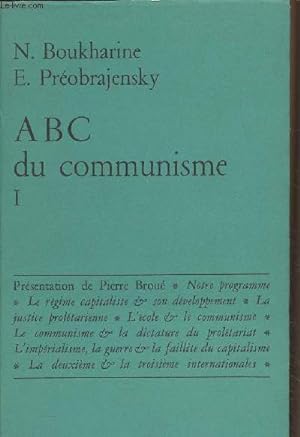 Seller image for ABC du communisme - Tome I - "Petite collection Maspero" N32 for sale by Le-Livre