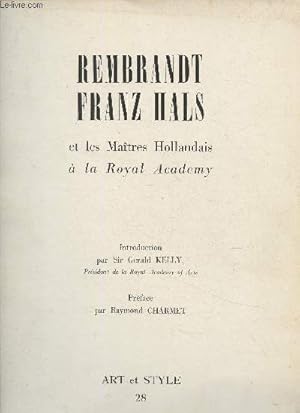 Image du vendeur pour Art ey Stlye n28 : Rembrandt Franz Hals et les matres Hollandais  la Royal Academy mis en vente par Le-Livre