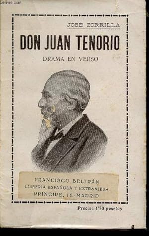 Seller image for Don Juan Tenorio. Drama religioso fantastico en dos partes for sale by Le-Livre