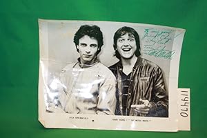 Seller image for Signed photograph of Rick Springfield and Terry Young for sale by Princeton Antiques Bookshop