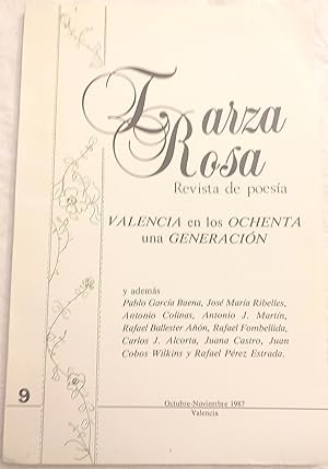 Imagen del vendedor de Zarza Rosa. Revista de poesa n 9. Valencia en los ochenta. Una generacin. a la venta por Aaromadelibros