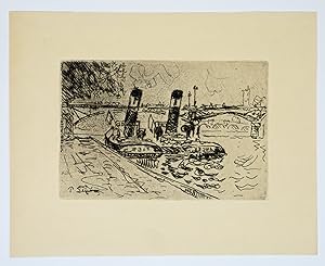 Paul Signac, Radierung, Paris 1927