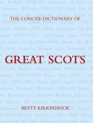 Immagine del venditore per Great Scots venduto da WeBuyBooks