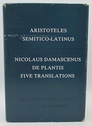Image du vendeur pour Aristoteles Semitico-Latinus (Verhandelingen Der Koninklijke Nederlandse Akademie Van Wete) mis en vente par Ivy Ridge Books/Scott Cranin