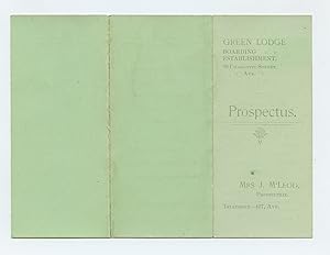 Green Lodge Boarding Establishment Prospectus, Ayr