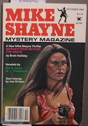 Seller image for Mike Shayne - Mystery Magazine (Pulp Digest Magazine); Vol. 46, No. 10 ; October 1982 Published by Renown Publications Inc.; - Murder From Beyond the Grave by Brett Halliday for sale by Comic World
