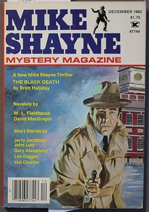 Seller image for Mike Shayne - Mystery Magazine (Pulp Digest Magazine); Vol. 46, No. 12 ; December 1982 Published by Renown Publications Inc.; - The Black Death by Brett Halliday; for sale by Comic World