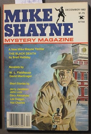 Seller image for Mike Shayne - Mystery Magazine (Pulp Digest Magazine); Vol. 46, No. 12 ; December 1982 Published by Renown Publications Inc.; - The Black Death by Brett Halliday; for sale by Comic World