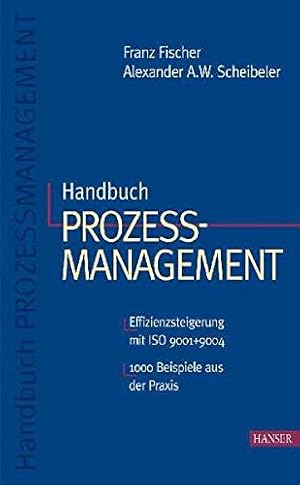 Seller image for Handbuch Prozessmanagement: Effizienzsteigerung mit ISO 9001+9004; 1000 Beispiele aus der Praxis for sale by PlanetderBuecher