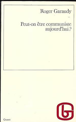 Seller image for Peut-on tre communiste aujourd'hui . for sale by LES TEMPS MODERNES