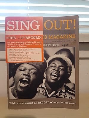 Sing Out! The Folk Song Magazine Volume 16 Number 1 February March 1966