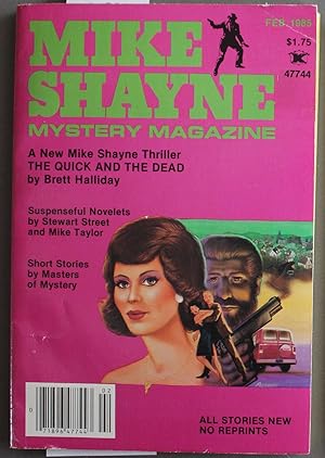 Seller image for Mike Shayne - Mystery Magazine (Pulp Digest Magazine); Vol. 49, No. 2 ; Febraury 1985 Published by Renown Publications Inc.; - The Quick and the Dead by Brett Halliday; for sale by Comic World