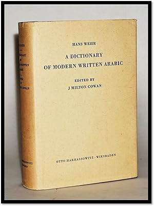 Hans Wehr: A Dictionary of Modern Arabic [Arab-English]
