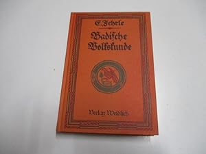 Imagen del vendedor de Badische Volkskunde. a la venta por Ottmar Mller