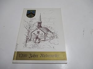 Bild des Verkufers fr 1200 Jahre Niederweiler. zum Verkauf von Ottmar Mller