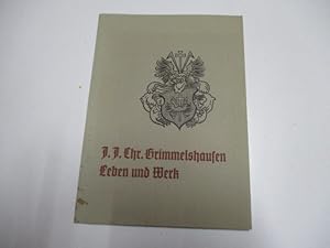 Bild des Verkufers fr Hans Jakob Christoph von Grimmelshausen. Leben und Werk. zum Verkauf von Ottmar Mller