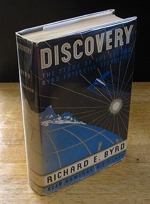 Image du vendeur pour Discovery: The Story of the Second Byrd Antarctic Expedition with Illustrations and Maps [Signed on Signature Cut] mis en vente par The BiblioFile