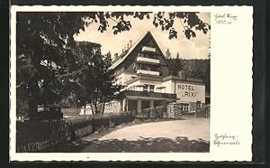 Ansichtskarte Spitzberg, Hotel Rixi