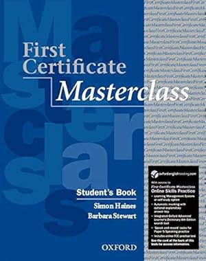 Immagine del venditore per First Certificate Masterclass Student's Book with Online Skills Practice Pack venduto da WeBuyBooks