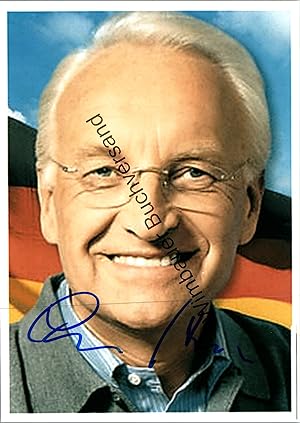 Bild des Verkufers fr Original Autogramm Edmund Stoiber Ministerprsident Bayern a.D. CSU /// Autogramm Autograph signiert signed signee zum Verkauf von Antiquariat im Kaiserviertel | Wimbauer Buchversand