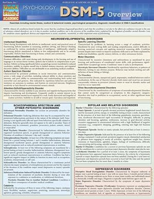 Imagen del vendedor de DSM-5 Overview a la venta por GreatBookPrices