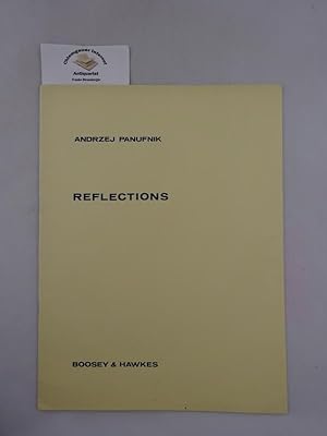 Bild des Verkufers fr Reflections. Piano Solo. Duration: about 12 mins. B. & H. 19929. zum Verkauf von Chiemgauer Internet Antiquariat GbR