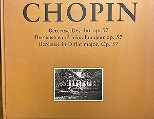 Berceuse en ré bémol majeur op. 57 // Lettre à ses parents