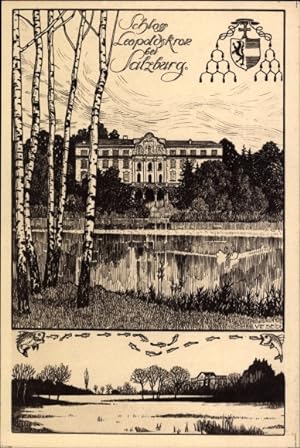 Imagen del vendedor de Knstler Ansichtskarte / Postkarte Seidl, U., Leopoldskron Salzburg in sterreich, Schloss Leopoldskron a la venta por akpool GmbH