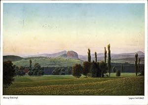 Künstler Ansichtskarte / Postkarte Schrimpf, Georg, Hegau Landschaft